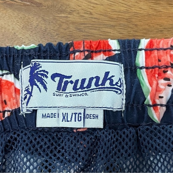 TRUNKS SURF &‎ SWIM CO. Watermelon Slice Swim Shorts XL - Picture 8 of 13